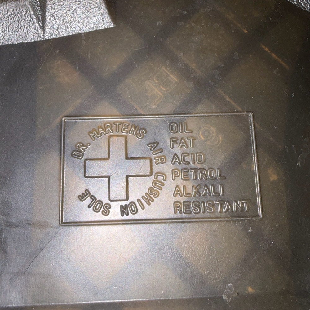 Dr. Martens Black Leather Quad Harness Platform Unisex Boots - Picture 11 of 11